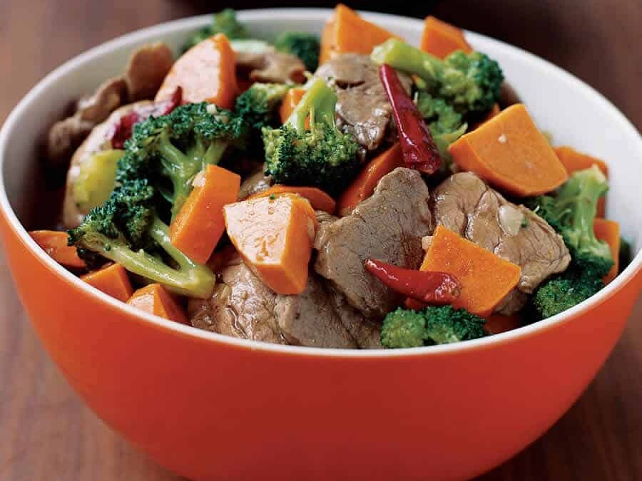Sauté de porc aux légumes au thermomix