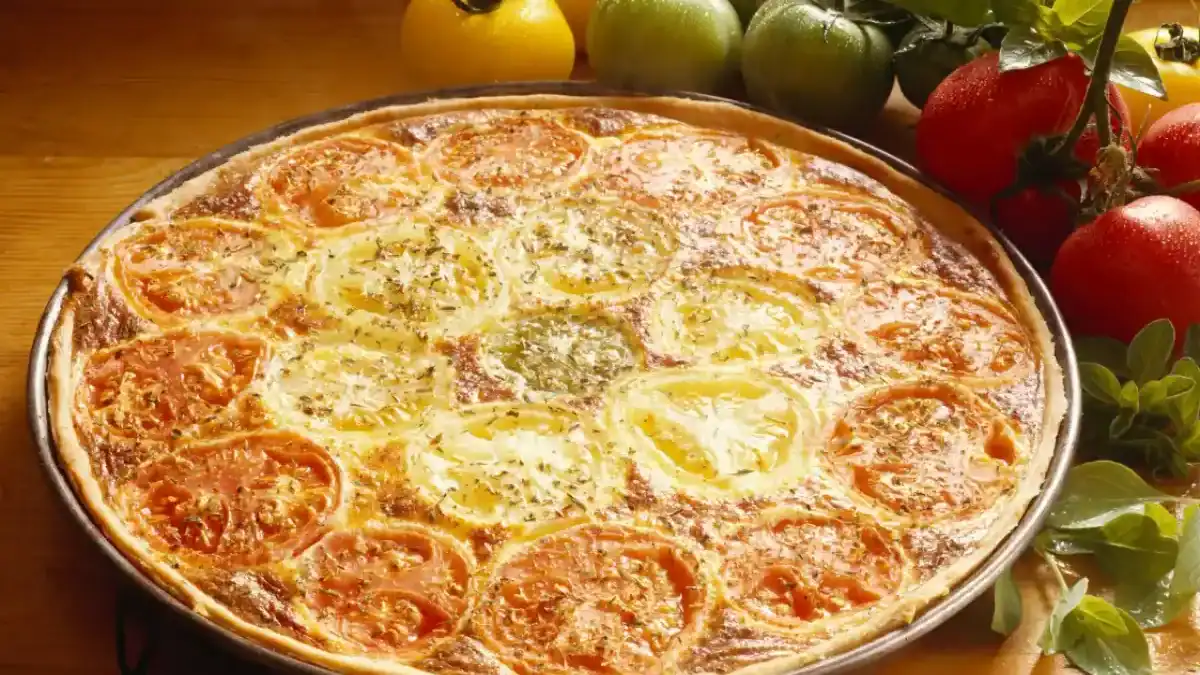 Tarte au thon tomate et moutarde au Thermomix