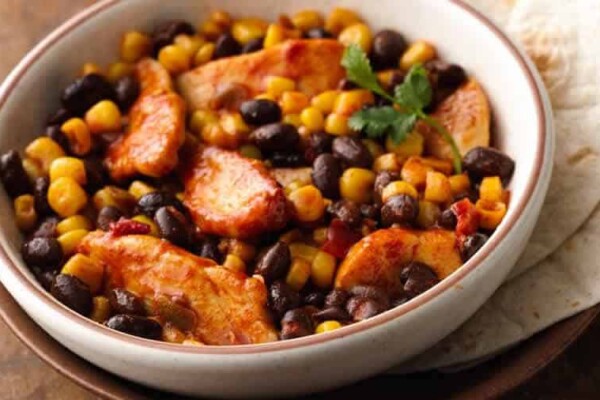 Poulet à la mexicaine au cookeo
