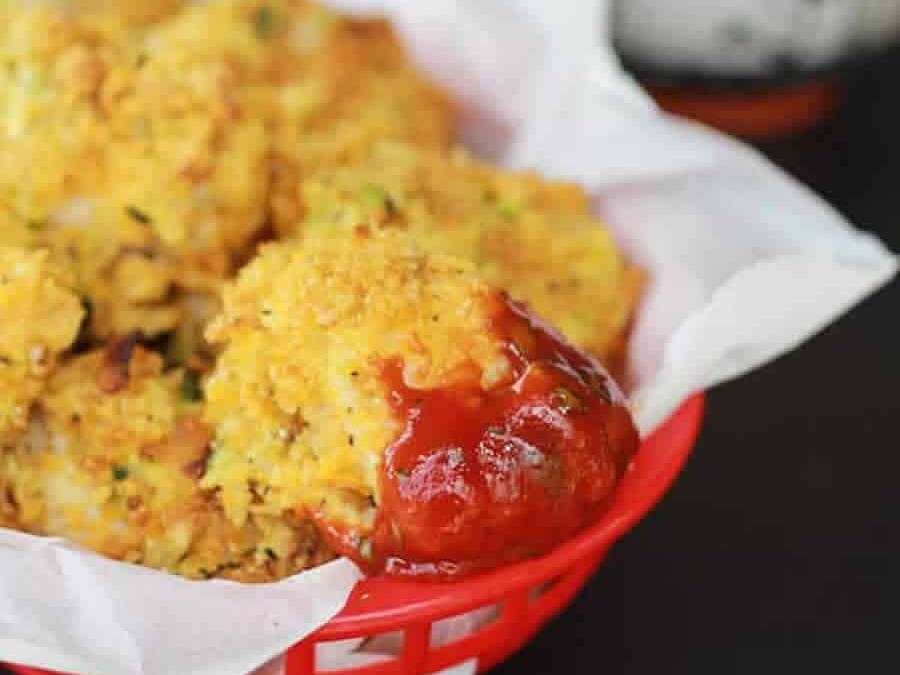 Nuggets de poulet aux courgettes au Thermomix