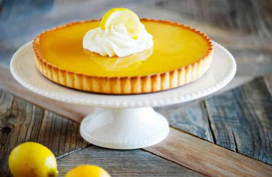 Tarte au citron à la crème au thermomix