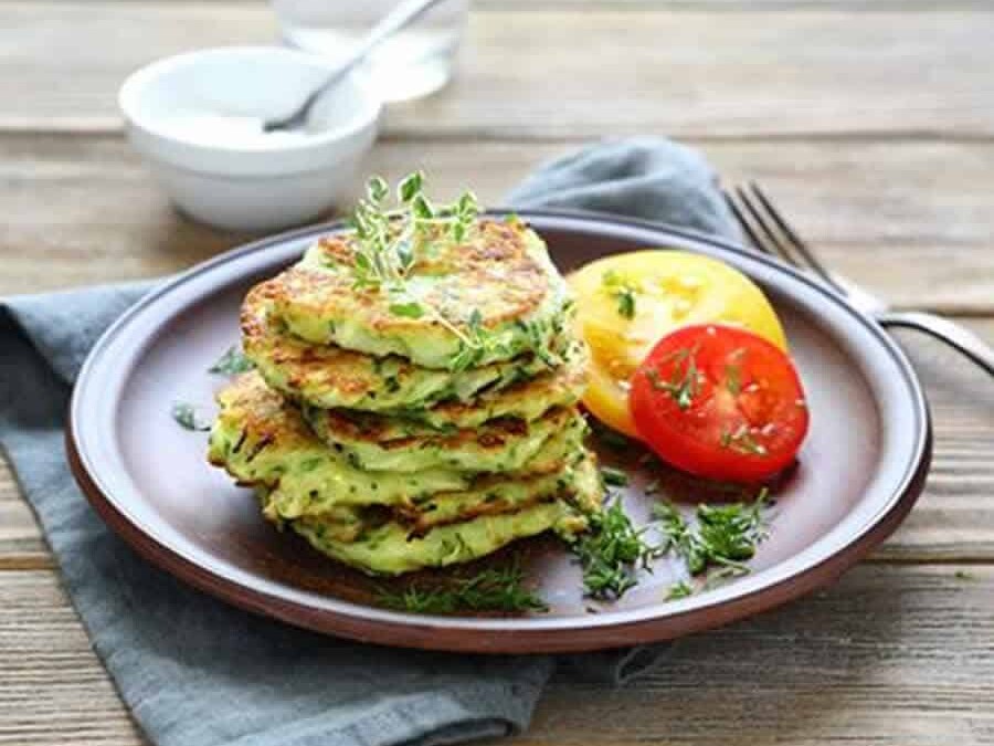 Blinis de courgette au Thermomix