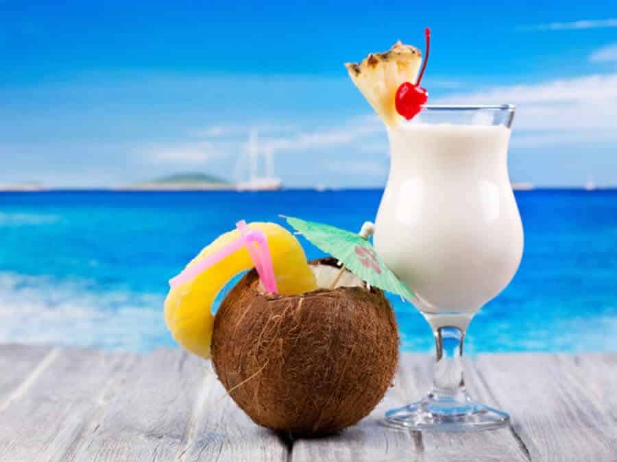 Cocktail piña colada au Thermomix