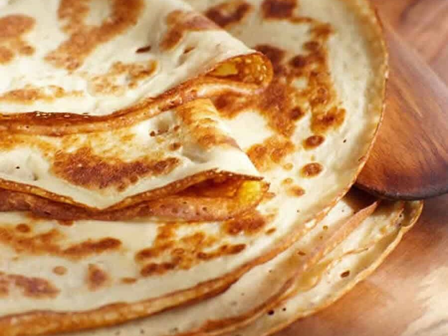 Crêpes à la fleur d'oranger au Thermomix