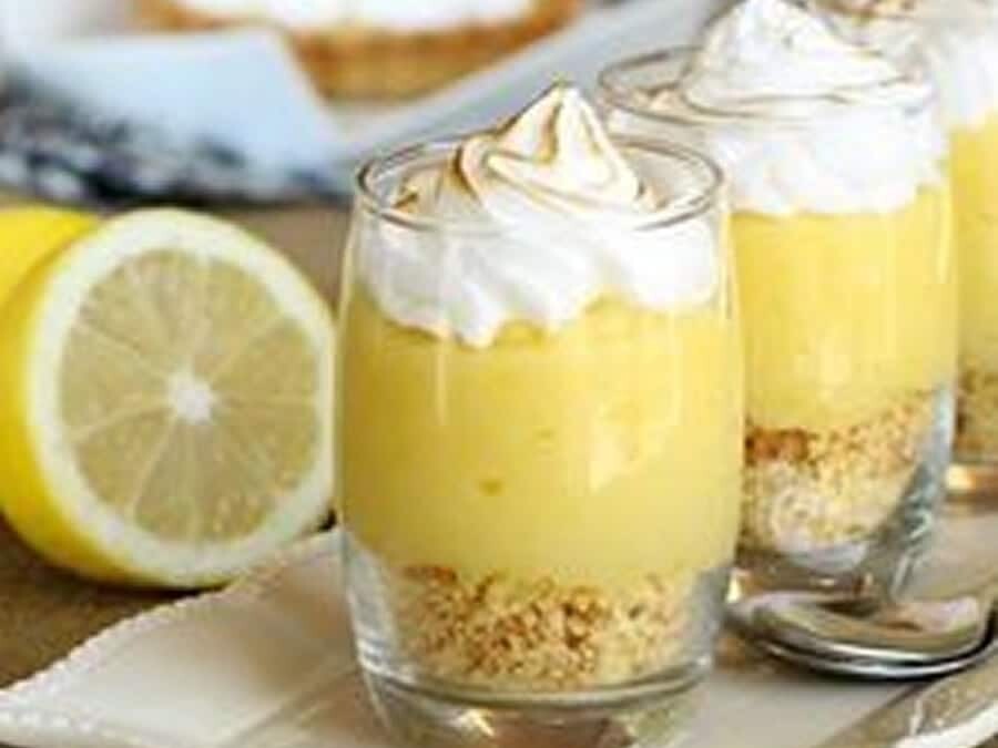 Verrine façon tarte au citron meringuée au Thermomix