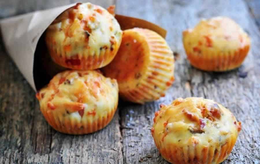 Flans tomate mozzarella et lardon au Thermomix