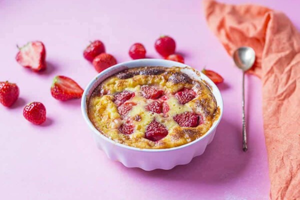 Gratin aux Fraises au Thermomix