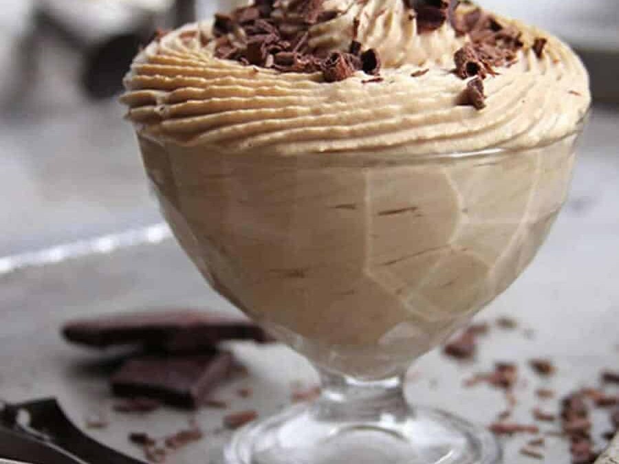Mousse glacée au café au Thermomix