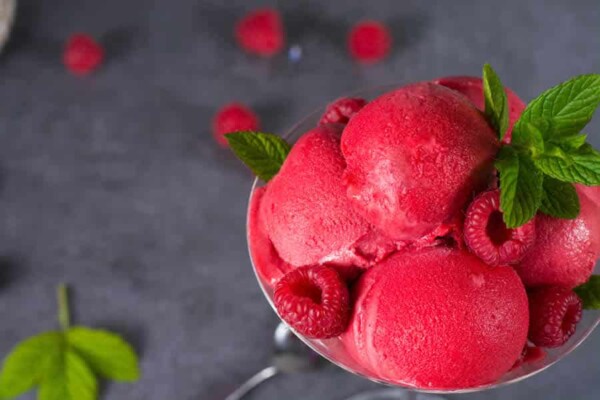 Sorbet de Framboise au Thermomix