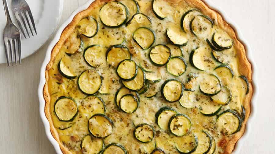 Tarte à la courgette et feta au Thermomix