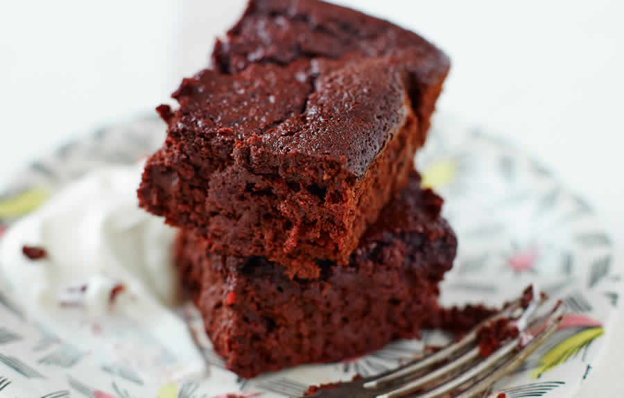 Brownies moelleux à la betterave au Thermomix