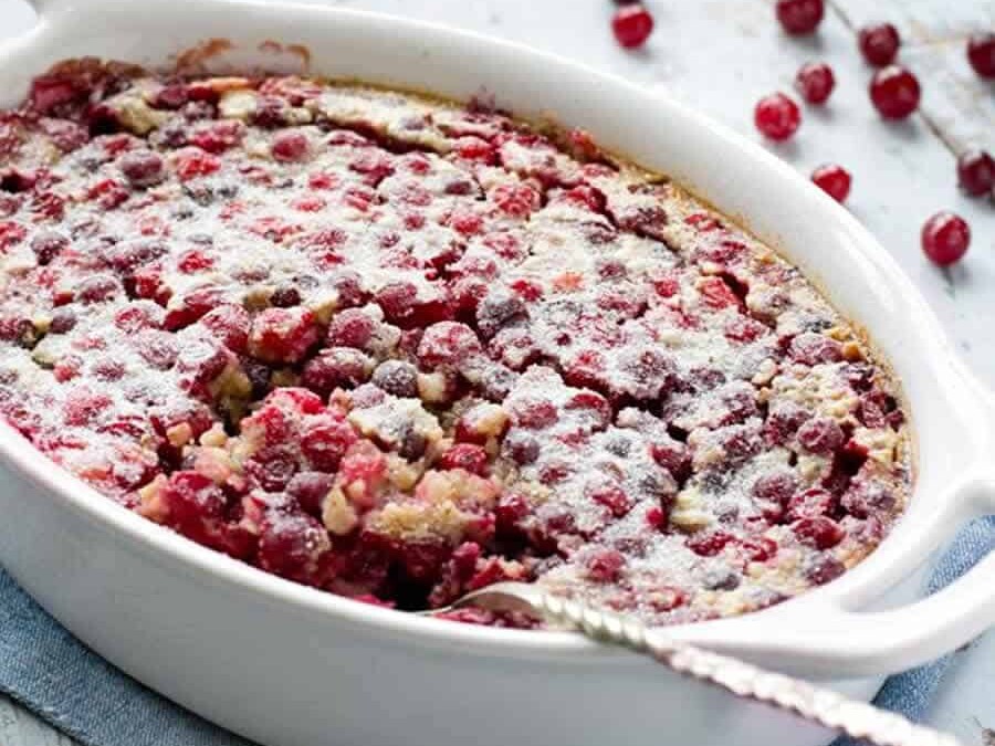 Clafoutis aux groseilles au Thermomix