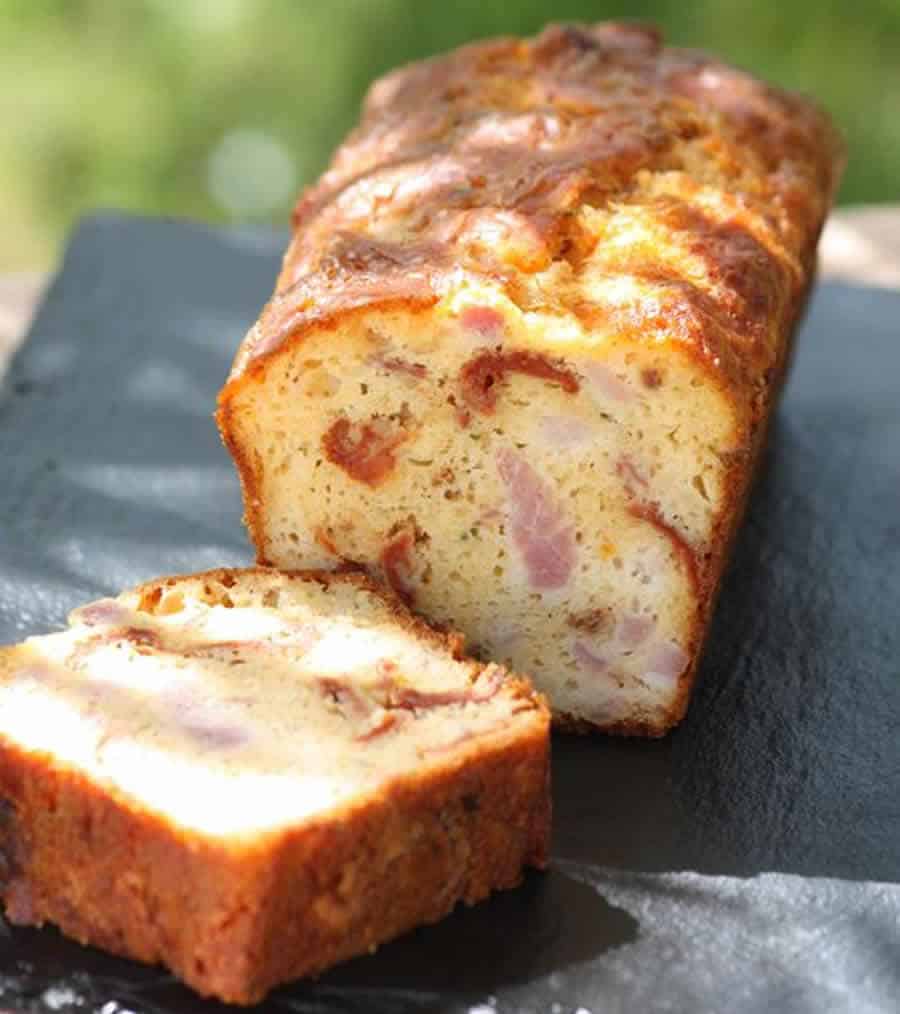 Cake salé aux lardons au Thermomix