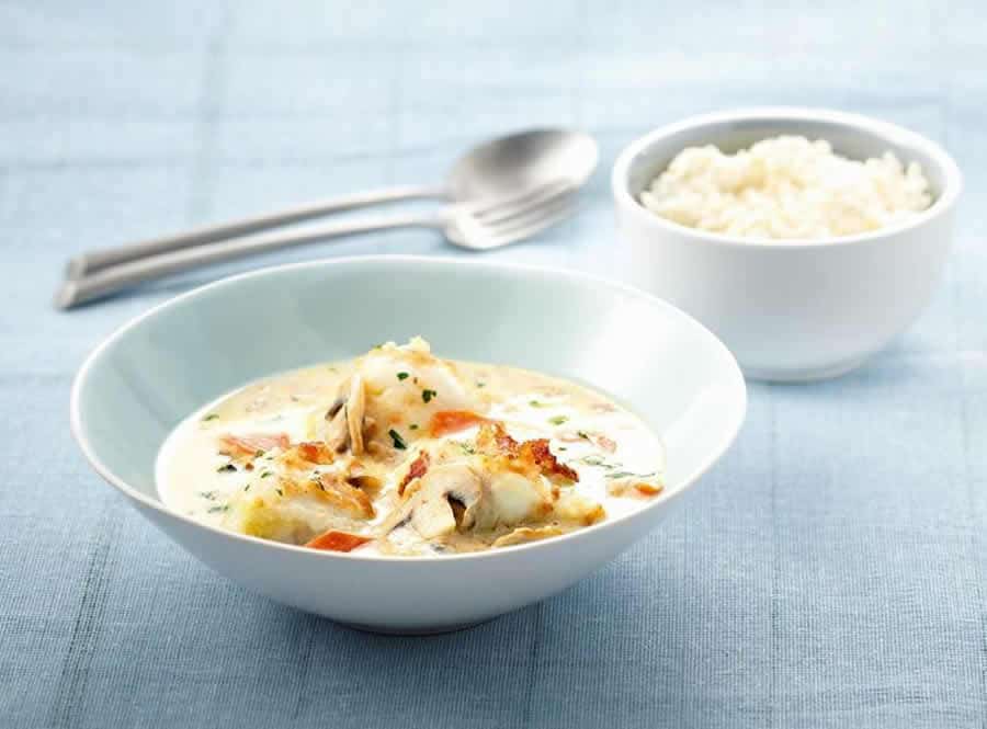 Blanquette de lotte au Thermomix