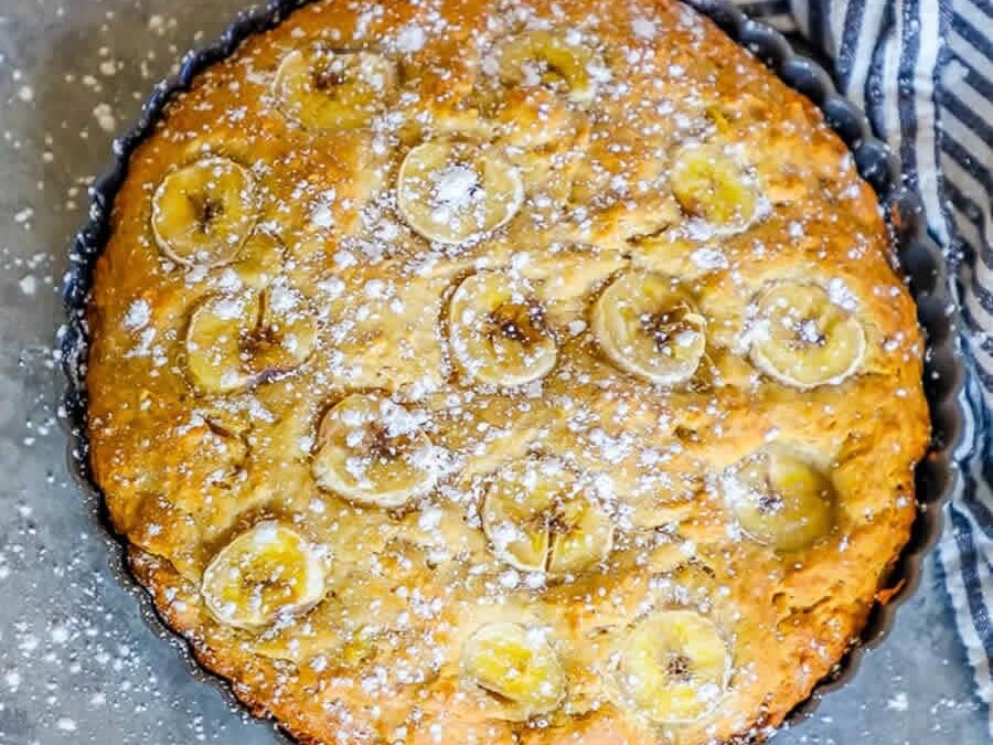 Cake aux pommes et bananes Recette WW
