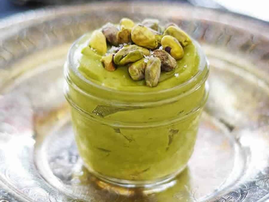 Crème pâtissière à la pistache au Thermomix