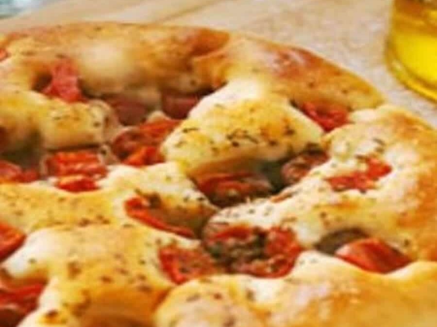 Fougasse aux tomates cerises au Thermomix
