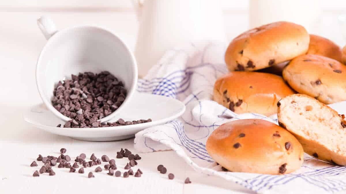 Pain viennois aux pépites de chocolat au Thermomix