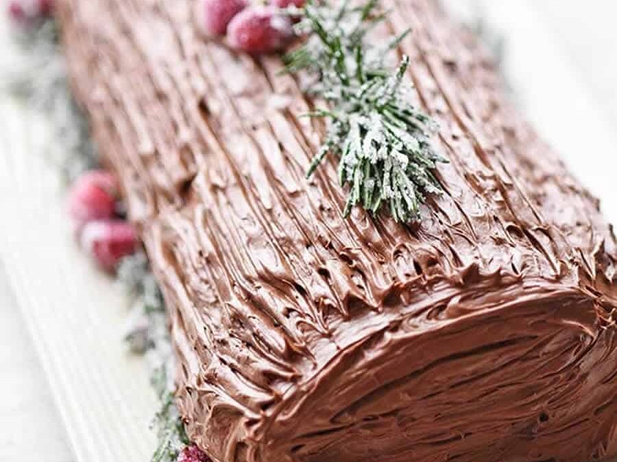 Bûche de Noël au Nutella au Thermomix