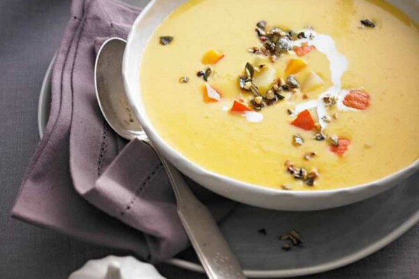 Velouté de châtaigne et potimarron au Thermomix