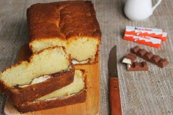 Plumcake au Kinder Maxi au Thermomix