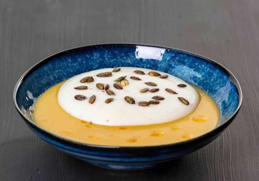 Velouté potiron panais au Thermomix