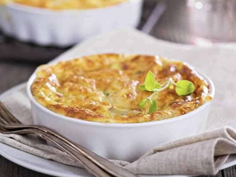 Flan de courgettes au fromage blanc au Thermomix