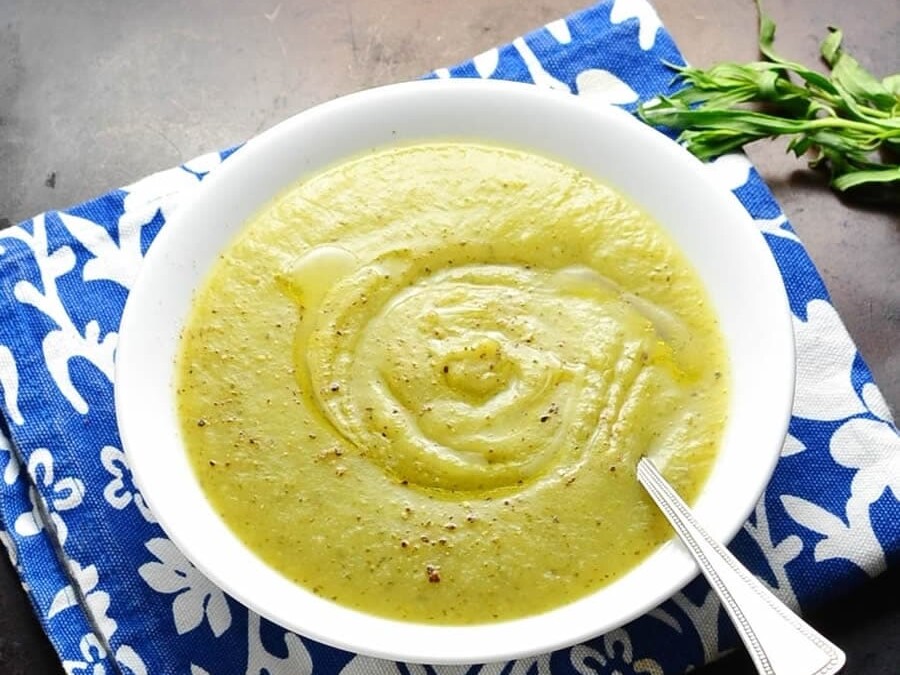 Purée de courgette et pommes de terre au Thermomix