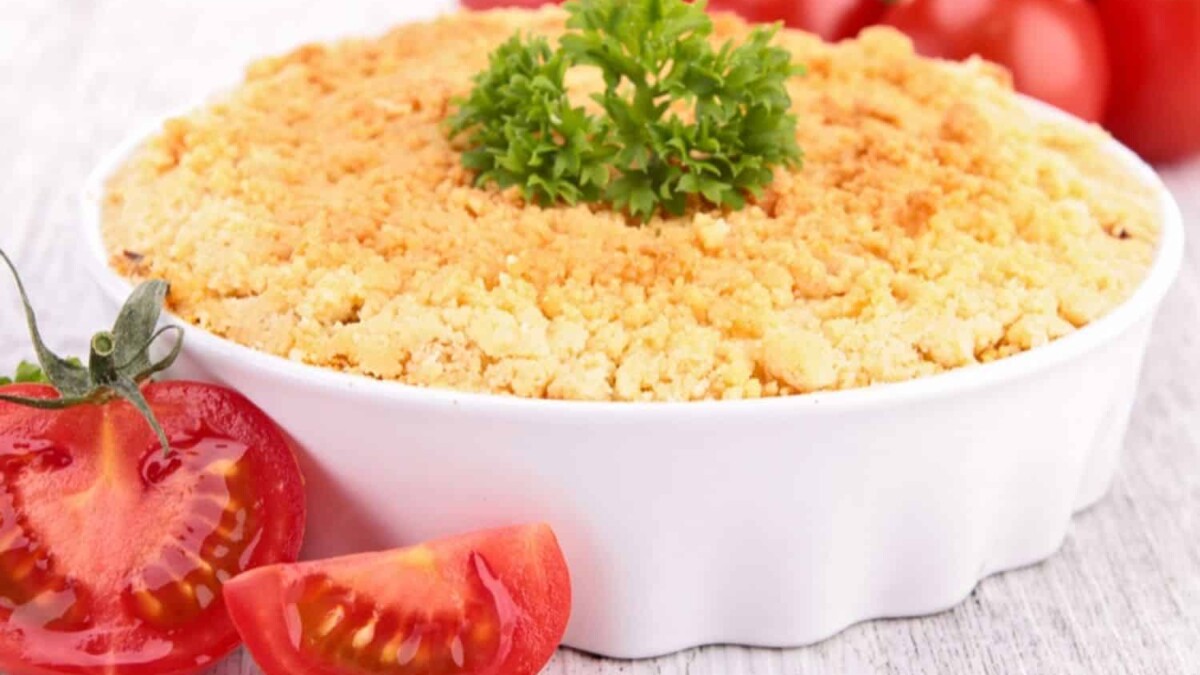 Crumble de légumes d'hiver au Thermomix