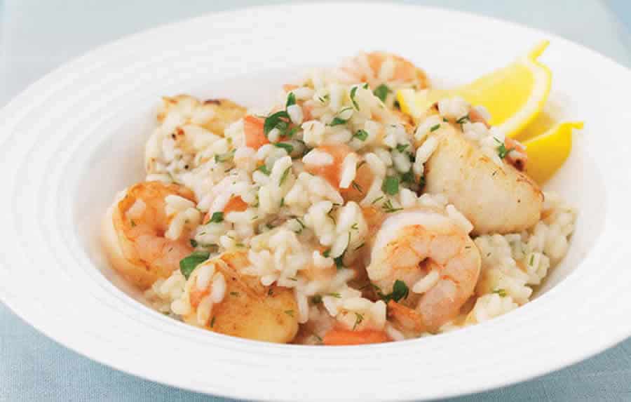 Risotto aux fruits de mer au Thermomix