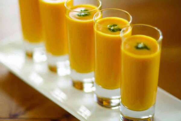 Verrines de carottes au cumin au Thermomix