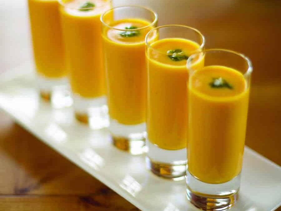 Verrines de carottes au cumin au Thermomix