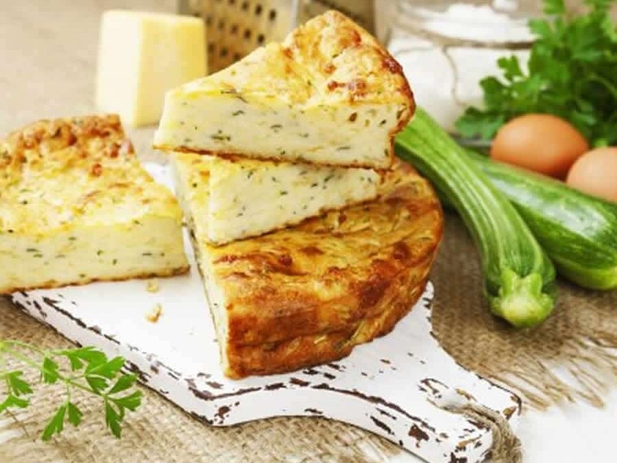Flan de courgette au chèvre au Thermomix