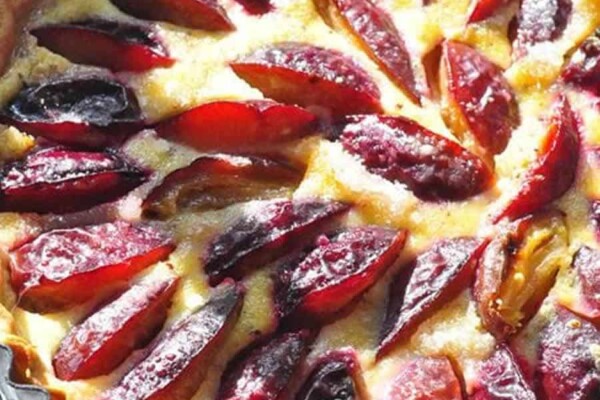 Flan aux prunes au Thermomix