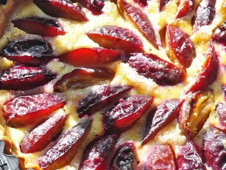 Flan aux prunes au Thermomix