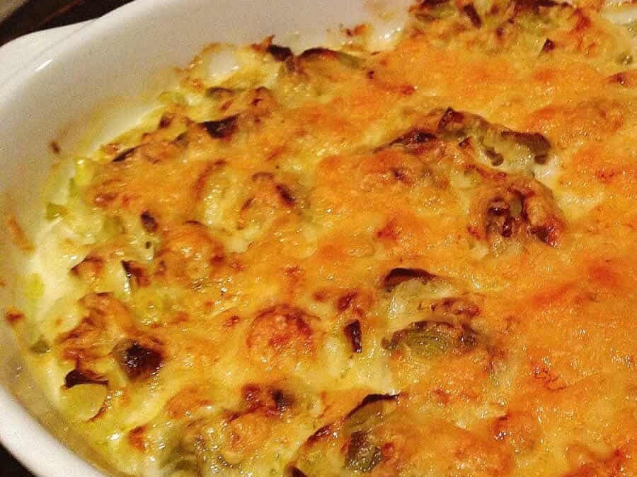 Gratin aux carottes poireaux et chorizo WW