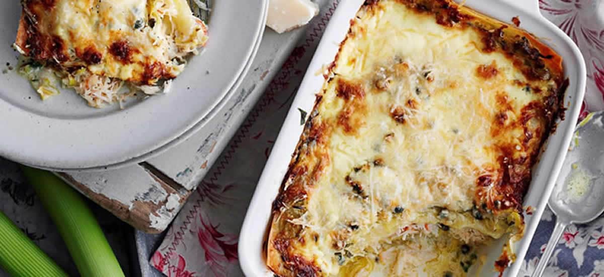 Lasagne aux poireaux au Thermomix