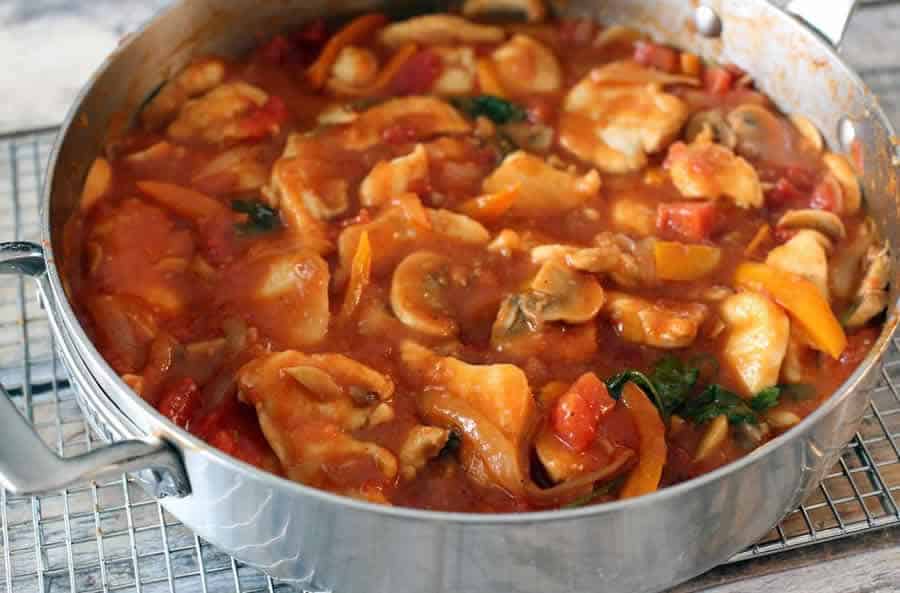 Poulet marengo WW