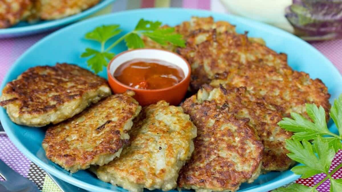 Galettes d'aubergines au Thermomix