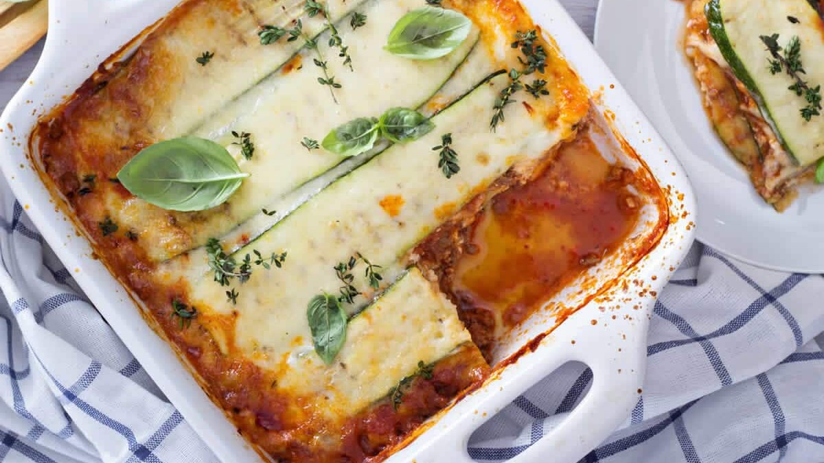 Lasagnes de courgettes WW