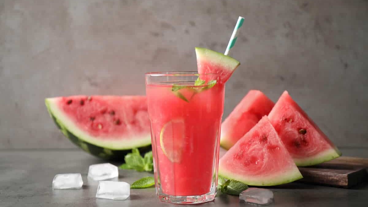Limonade à la pastèque au Thermomix