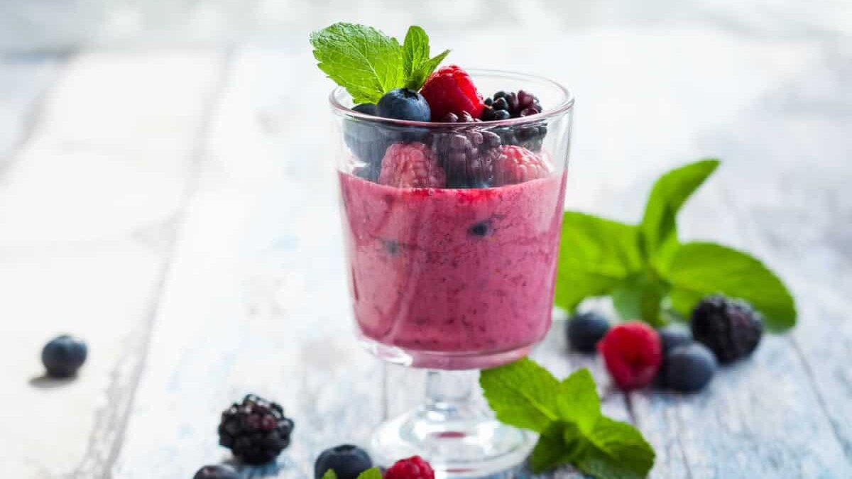 Mousse aux Fruits Rouges au Thermomix