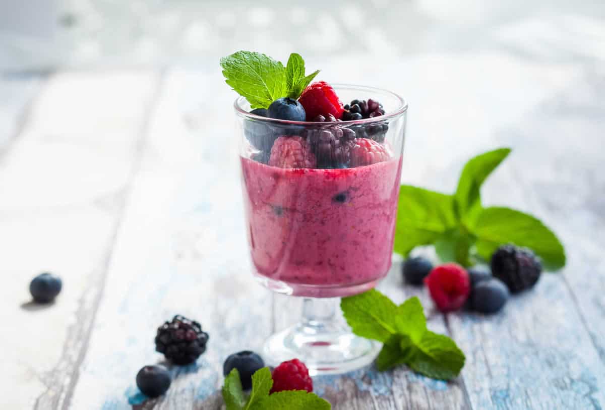 Mousse aux fruits rouges au Thermomix