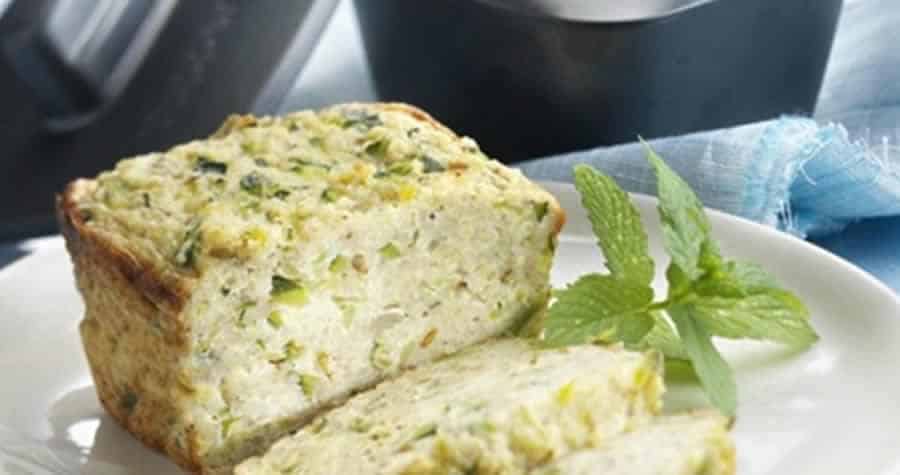 Terrine de courgette à la menthe au Thermomix