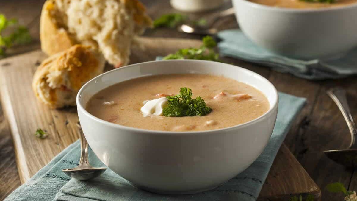Velouté de fruits de mer au Thermomix