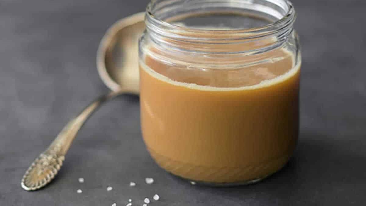 Yaourt caramel au beurre salé au Thermomix