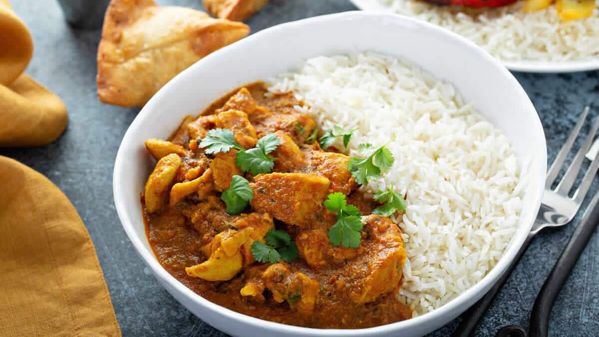 Curry de poulet au fromage blanc WW