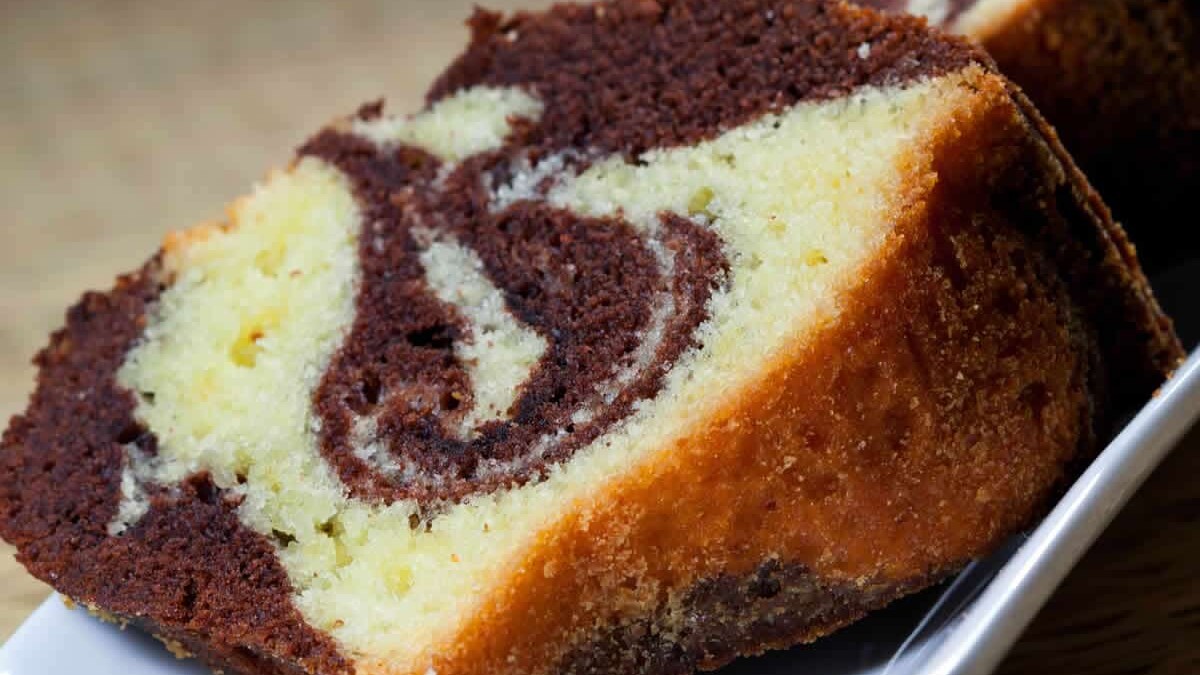 Gâteau marbré au chocolat yaourt et noix de coco WW