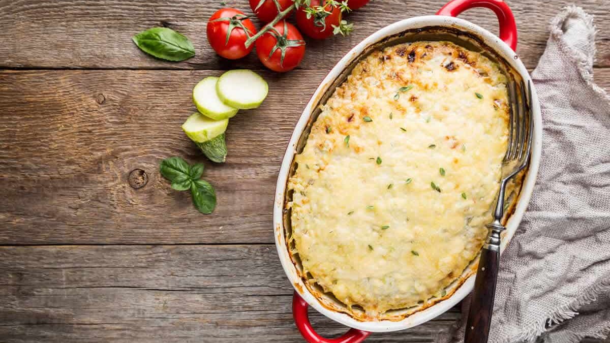 Gratin de courgettes et viande hachée WW