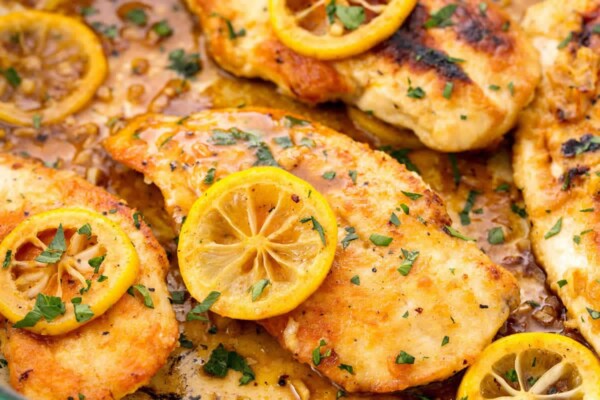 Blancs de poulet au citron WW